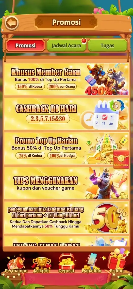 Halo777 APK halaman promosi dan bonus